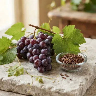 Uvas y semillas de uva, Vitis vinifera