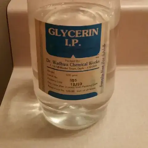 Glicerina vegetal